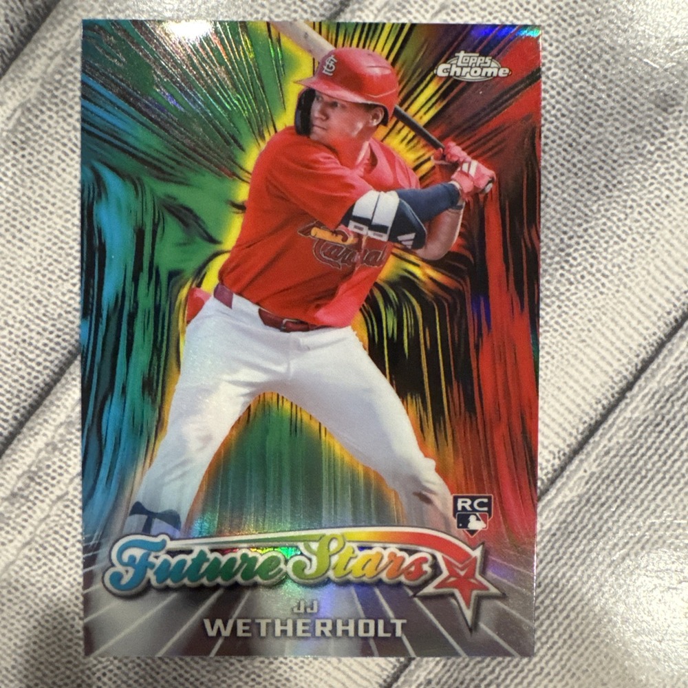 2026 Topps Chrome #FS-3 JJ Wetherholt Future Stars Rookie RC Refractor
